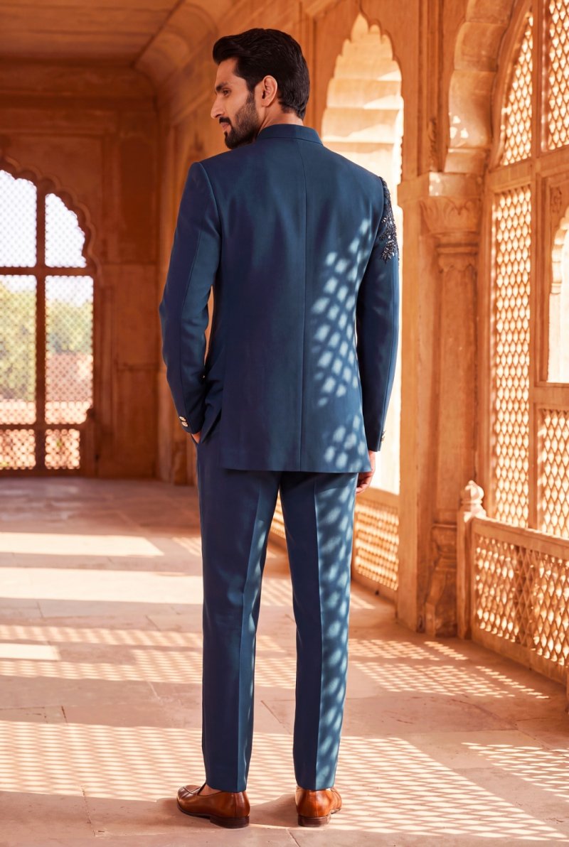 Outluk Wedding Vol 56 Lachaka Hand Work Designer Jodhpuri Suit